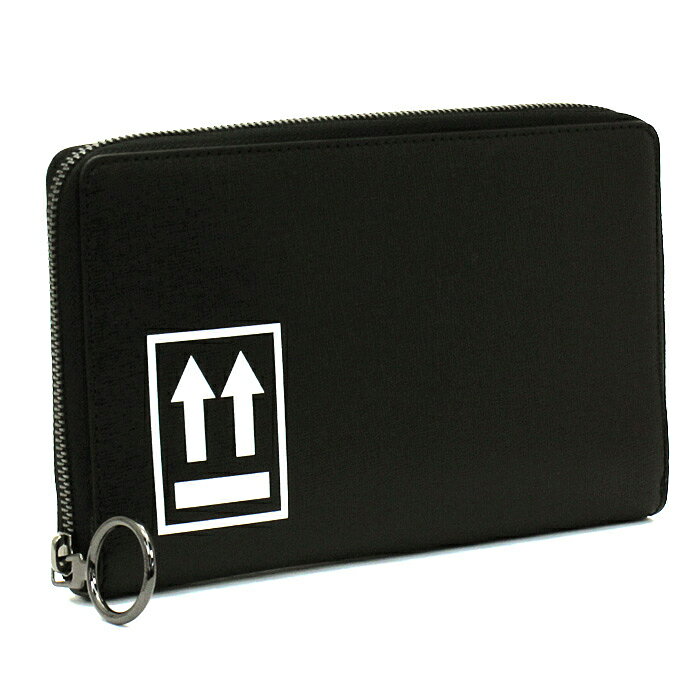 オフホワイト Off-White パースジップアラウンド BLACK PURSE ZIP AROUND トラベルケース OWNC012E 19423099