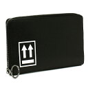 オフホワイト パースジップアラウンド BLACK PURSE ZIP AROUND トラベルケース OWNC012E 19423099 【並行輸入品】
