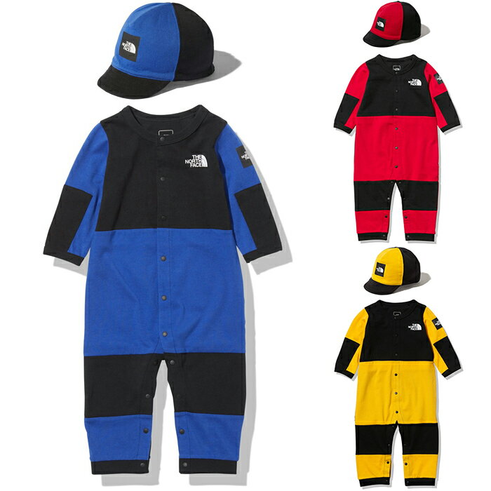 ノースフェイス THE NORTH FACE ベビーデナリコットンセット B Denali Cotton Set 長袖ロンパース＆キャップセット NTB12104 キッズ 国内正規品