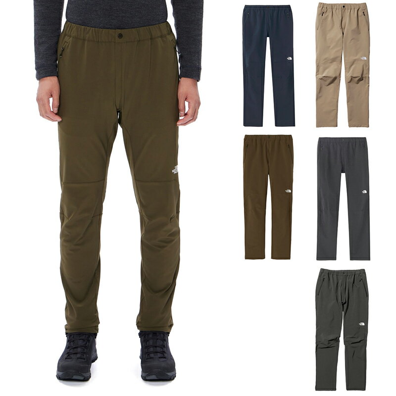 ノースフェイス THE NORTH FACE アルパインライトパンツ Alpine Light Pant ロングパンツ NB32301 メンズ 国内正規品 リサイクル素材 テーパードシルエット ストレッチ 立体的パターン シンプル クライミング ハイキング