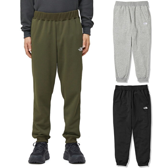 ザ・ノース・フェイス 裏起毛パンツ メンズ ノースフェイス THE NORTH FACE ヘザースウェットパンツ Heather Sweat Pant ロングパンツ NB82236 メンズ 国内正規品 グレー カーキグリーン ブラック リサイクル素材 裏起毛 イージーケア ウエストリブ 裾リブ アウトドア タウンユース