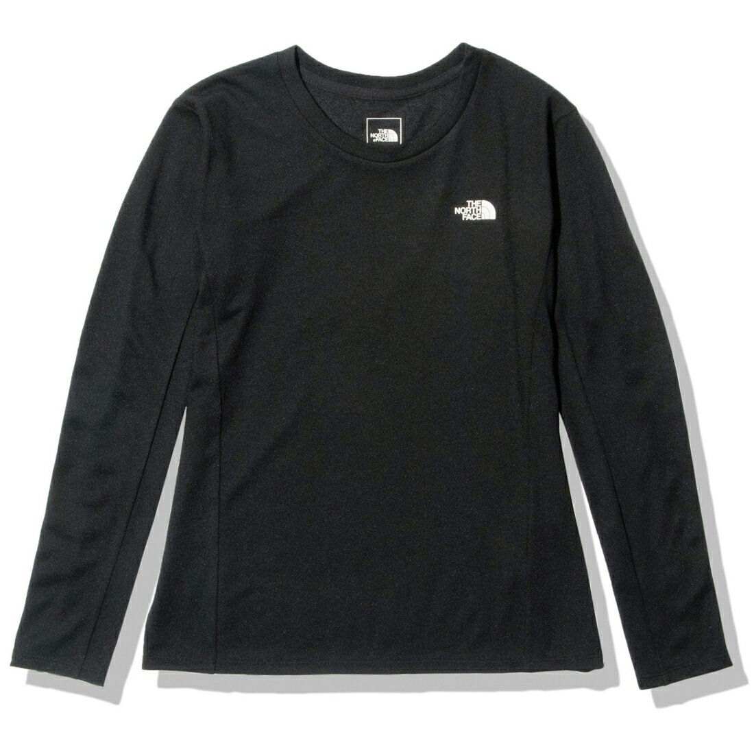 楽天サントノーレノースフェイス THE NORTH FACE オルタイムウォームクルー Altime WARM Crew 長袖Tシャツ NTW62205 レディース 国内正規品 ブラック クルーネック ニット生地 速乾 シンプル カジュアル 保温性 アンダーウエア アンダーシャツ