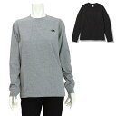 ノースフェイス THE NORTH FACE ロングスリーブヌプシコットンティー L/S Nuptse Cotton Tee 長袖Tシャツ NTW82135 レディース 国内正規品