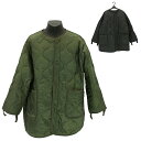 ジョンブル JOHNBULL トップカーキ M-65 ライナーパーカー TOP KHAKI M-65 LINER PARKA キルティングジャケット ブルゾン 中綿入り TK233L01 ユニセックス アウター ミリタリー 軽量 オーバーサイズ ドッグタグ付き