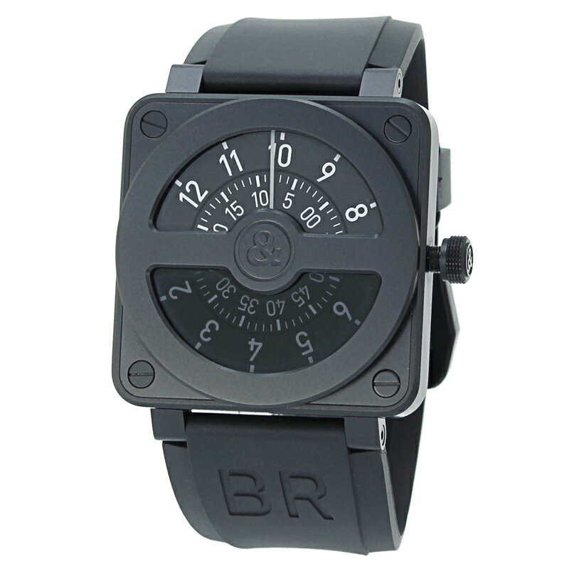 ベルandロス ベル&ロス Bell&Ross 時計 ウォッチ メンズ インストゥルメント INSTRUMENTS BR01 92 COMPASS コンパス 世界限定500本 ブラック文字盤 腕時計 スクエアケース オートマティック Limited Edition ベルアンドロス