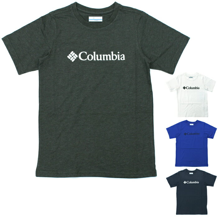 楽天サントノーレコロンビア Columbia CSCベーシックロゴユースショートスリーブ CSC Basic Logo Youth Short Sleeve 半袖Tシャツ AY0090 キッズ 国内正規品