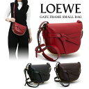 ロエベ バッグ（レディース） ロエベ LOEWE バッグ ショルダーバッグ ゲートフレームスモールバッグ GATE FRAME SMALL BAG 321 74AT20 斜め掛け 肩掛け 小さめ コンパクト レディース ブラック ブラウン ワインレッド レッド レザー 革 おしゃれ