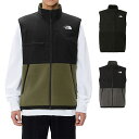 ノースフェイス THE NORTH FACE デナリベスト Denali Vest フリースベスト ジレ NA72332 メンズ 国内正規品 リサイクルポリエステル 静電ケア アウター ミドラー 防寒