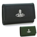 ヴィヴィアンウエストウッド Vivienne Westwood キーケース キーホルダー 4連フック 4連キーリング RE-VEGAN GRAIN KEY CASE 51020001U S000D ヴィーガンレザー シボ加工 無地 オーブ シンプル