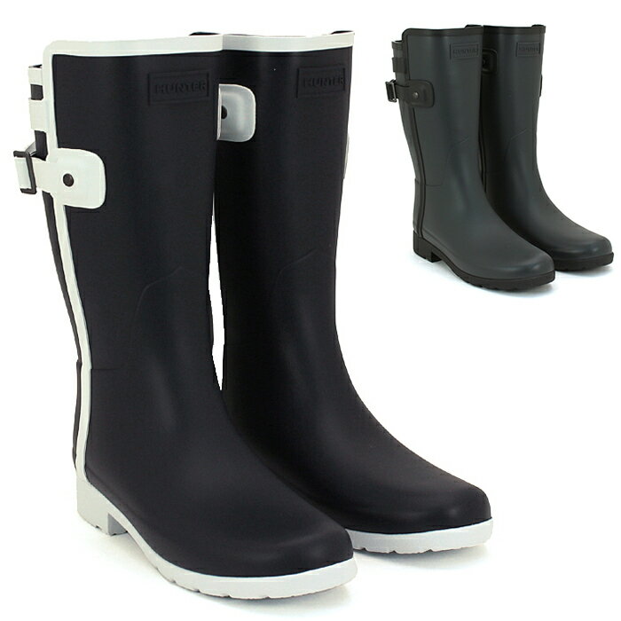 楽天サントノーレハンター HUNTER リファインドスリムフィットショートコントラストブーツ REFINED SLIM FIT SHORT CONTRAST BOOTS レインシューズ 靴 WFS2075RMA レディース 国内正規品