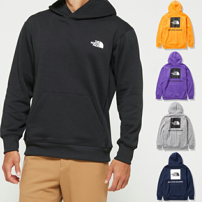 楽天サントノーレノースフェイス THE NORTH FACE バックスクエアロゴフーディ Back Square Logo Hoodie プルオーバーパーカー NT62040 メンズ 国内正規品