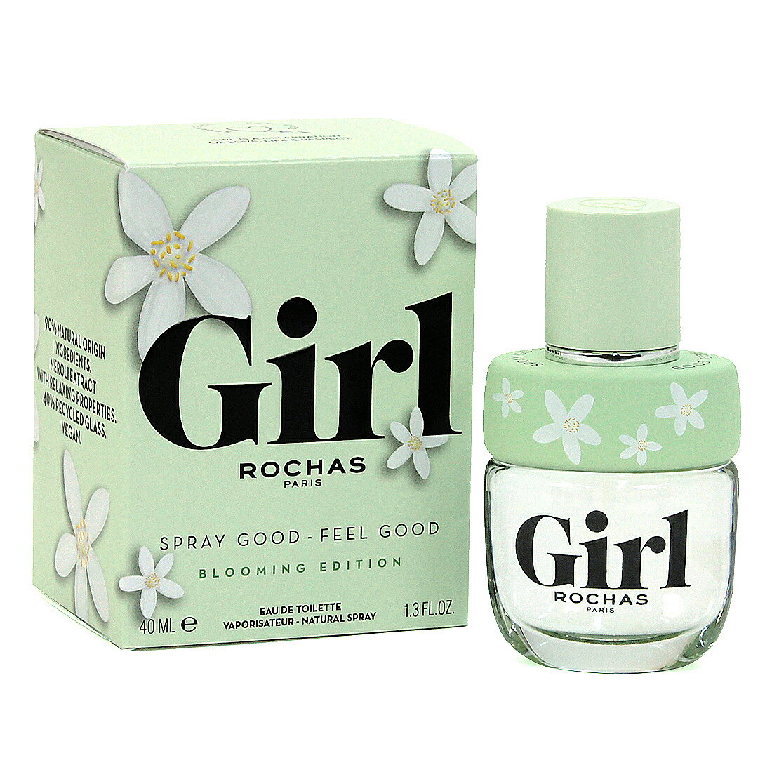 ロシャス ロシャス ROCHAS 香水 ガール Girl ブルーミングエディション BLOOMING EDITION オードトワレ 40ml レディース シトラスウッディフローラル フレグランス パフューム ギフト プレゼント 誕生日 お礼