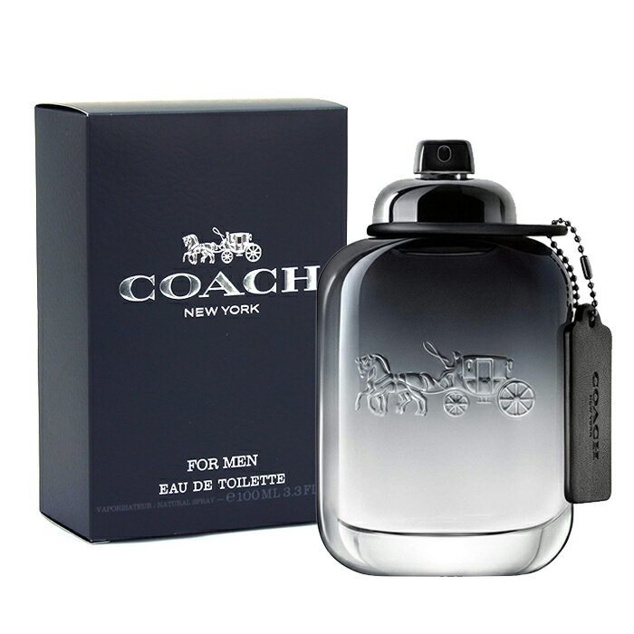 コーチ COACH コーチニューヨーク フォーメン オードトワレ ブラックボトル 香水 100ml メンズ