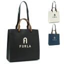 楽天サントノーレフルラ FURLA バッグ トートバッグ ショッピングバッグ フルラ ヴァーシティ スタイルLトート FURLA VARSITY STYLE L TOTE WB00728 BX1230 本革 ブランドロゴ シンプル スクエアフォルム 2way