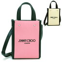 楽天サントノーレジミーチュウ JIMMY CHOO バッグ トートバッグ（ショルダー付） ミニハンドバッグ MINI N/S TOTE CZM ジミーチュー ショルダーバッグ コンパクト ミニバッグ ブランドロゴ クラシック 大人可愛い