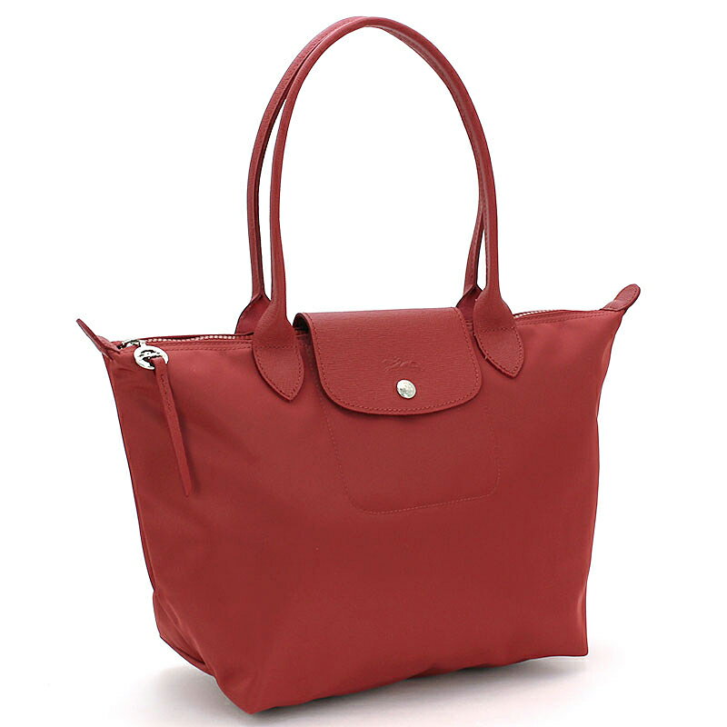 ロンシャン トートバッグ レディース ロンシャン LONGCHAMP バッグ トートバッグ Sサイズ ル・プリアージュ ネオ LE PLIAGE NEO L2605 598 ルージュ 545 肩掛け 軽量 女性用 エンボスロゴ 無地