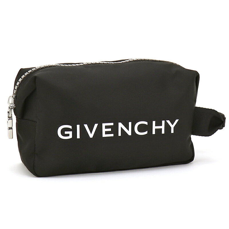 ジバンシィ GIVENCHY バッグ ポーチ セカンドバッグ Gジップ G-ZIP BK60EDK1JE コスメポーチ クラッチバッグトラベルポーチ ブランドロゴ 4Gジップクロージャー シンプル メンズ ユニセックス