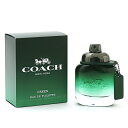 R[` COACH  40mL } O[ GREEN I[hg Y tOX