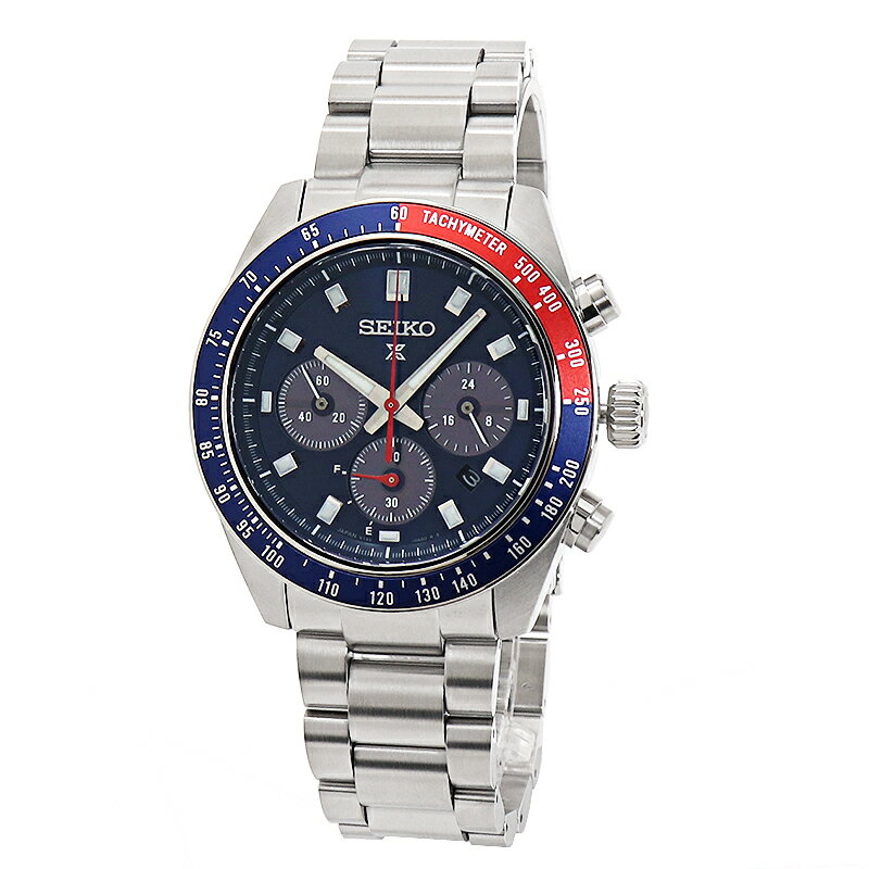 セイコー SEIKO プロスペックス スピードタイマー PROSPEX SPEED TIMER 時計 ウォッチ メンズ ソーラークロノグラフ SBDL097 ネイビー文字盤 腕時計 男性