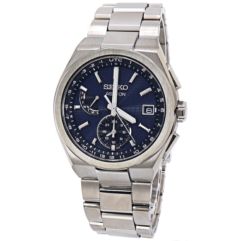 セイコー SEIKO アストロン ネクスター ASTRON NEXTER 時計 ウォッチ メンズ ソーラー電波修正時計 SBXY065 ネイビー文字盤 腕時計 男性