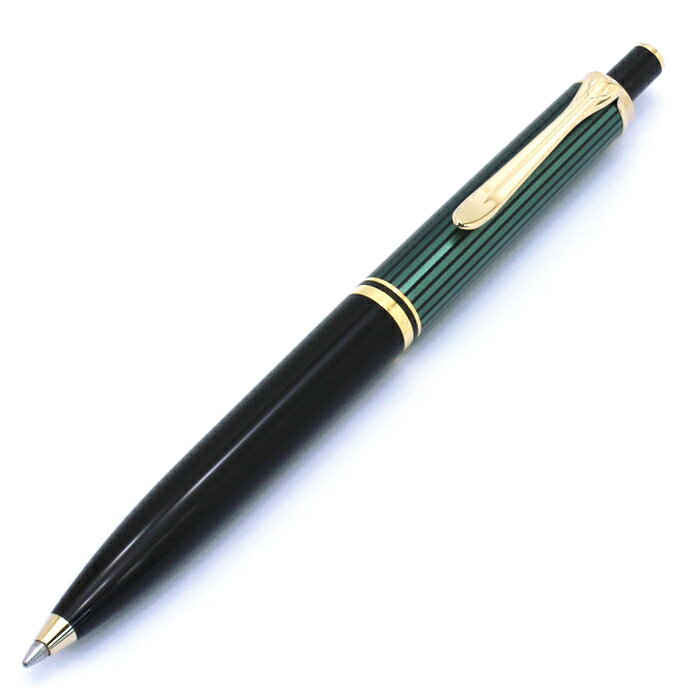 ペリカン ボールペン ペリカン Pelikan ボールペン ノック式 スーベレーン Souveran K400 グリーン縞