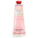 LOCCITANE メンズハンドクリーム ロクシタン L'OCCITANE ローズ ハンドクリーム 30ml