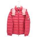 モンクレール モンクレール MONCLER ダウンジャケット DALLES 1A000 04 539AQ レディース ショート フェミニン フード付き 軽量 ナイロン ピンク