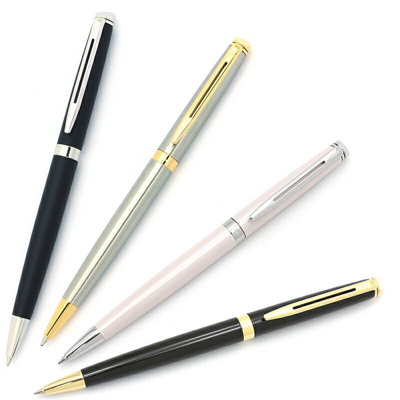 ウォーターマン WATERMAN ボールペン 回転式 メトロポリタン エッセンシャル インク黒 筆記具 ビジネス 【マットブラックCT S0920860】【ステンレススチールGT S0920360】【ローズウッドCT 1891285】【ブラックGT S2259312】 プレゼント ギフト 入学祝 就職祝い