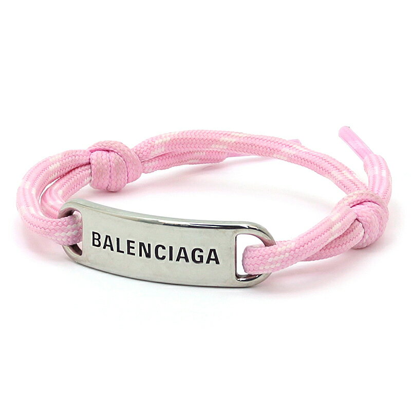 【訳あり】 紐部分に汚れあり バレンシアガ BALENCIAGA ブレスレット 656418 TZX4S レディース 靴紐風 ..