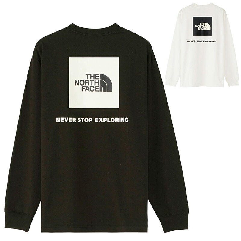 楽天サントノーレノースフェイス THE NORTH FACE ロングスリーブバックスクエアロゴティー L/S Back Square Logo Tee 長袖Tシャツ スクエアロゴ NT82333 ユニセックス 国内正規品