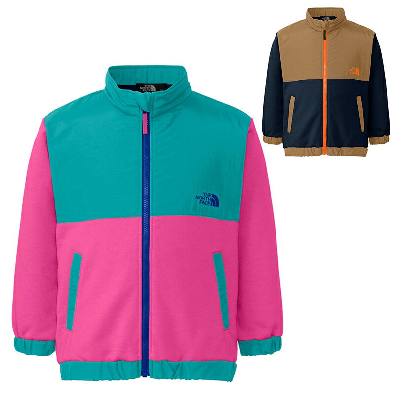 楽天サントノーレノースフェイス THE NORTH FACE トドラーデナリスウェットジャケット T Denali Sweat Jacket 長袖 アウター ジップアップ NTJ62335 キッズ 国内正規品 ロゴ刺繍 記名ラベル付き 防寒 アウトドア