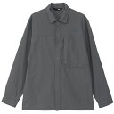 ノースフェイス ノースフェイス THE NORTH FACE ハイカーズシャツ Hikers' Shirt 長袖シャツ NR12401 メンズ 国内正規品 はっ水 静電ケア ストレッチ性 コンパクト ソフトシェル素材 ドットボタン ジッパーポケット タウンユース アウトドア