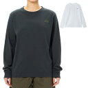 ノースフェイス THE NORTH FACE ロングスリーブTNFバグフリーティー L/S TNF Bug Free Tee 長袖Tシャツ NTW12450 レディース 国内正規品 ポリエステル 虫よけ加工 静電ケア UVケア アウトドア キャンプ スクエアロゴ