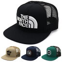 ザ・ノース・フェイス THE NORTH FACE メッセージメッシュキャップ Message Mesh Cap 帽子 ベースボールキャップ フラットバイザー ...