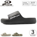 PIKO メンズ サンダル リカバリーサンダル シャワーサンダル 軽量 屈曲性 ピコ PK-3008 紳士 靴