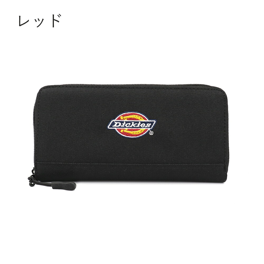 【値下げ】 Dickies 財布 長財布 ロングウォレット 軽量 大容量 小銭入れ付き ラウ...