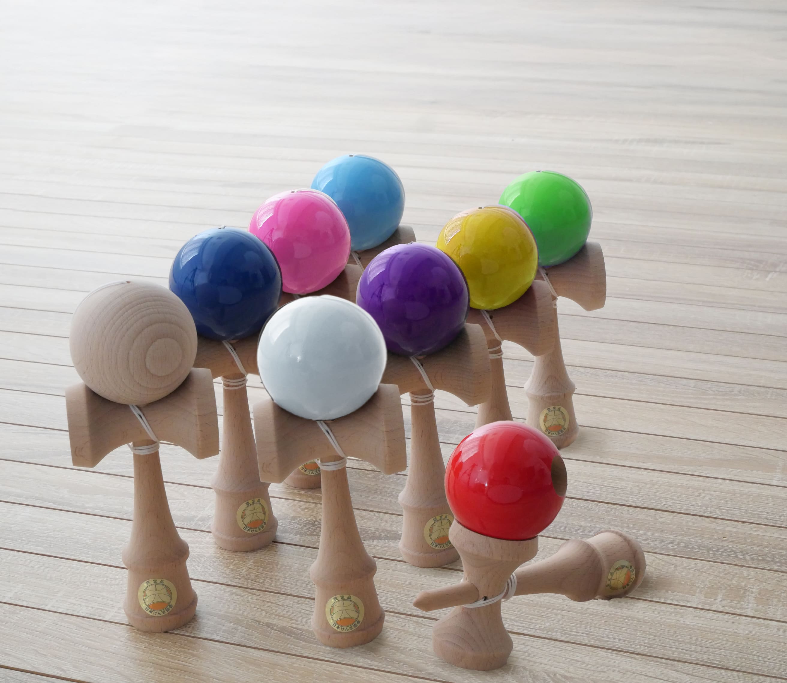 送料無料 国産 最短発送 山形工房(Yamagata Koubou) 日本けん玉協会認定 New 競技用けん玉「大空」 お正月 子供 大人 けん玉 人気 お土産