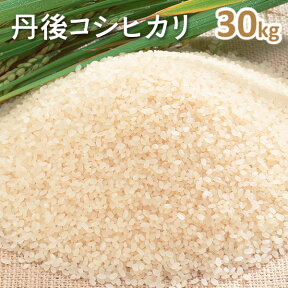 令和5年産!!丹後コシヒカリ玄米30kg （5年産）送料無料