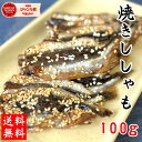 やみつき焼ししゃも 100g メール便限定商品 ※メール便専用のため日付指定・代引き・ラッピングは不可※【全国送料無料/鮭/とば/おつまみ/お父さん】