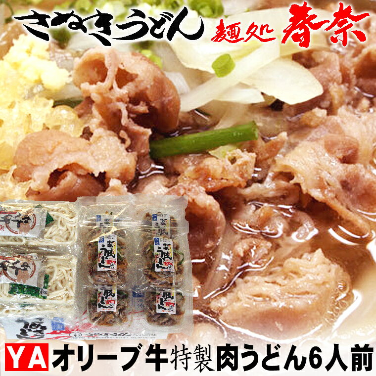 父の日 プレゼント お父さん ありがとう 感謝 讃岐うどん 冷凍うどん さぬきうどん オリーブ牛 肉うどん 6人前送料無料 お試し さぬきうどん お取り寄せグルメ ギフト のし 心ばかり 御礼 内祝 誕生日 喜寿 米寿 お慶 結婚祝 お見舞 粗品 食品備蓄 差し入れ