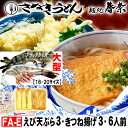 お中元 夏ギフト 夏の贈りもの 夏の美味 ご挨拶 冷凍うどん 讃岐うどん 6人前 直送便 えび天ぷら 3 きつね揚げ 3 送料無料 さぬきうどん お取り寄せ え...