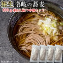 【生麺 讃岐そば 800g つゆなしセット】 香川直送 8人前 送料無料