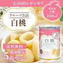 【送料無料】3000円ポッキリ!白桃缶詰 EO4号 5缶セット 白桃 もも モモ ピーチ 桃 桃缶 缶詰 フルーツ 東北産 国産 国産フルーツ フルーツ缶詰 くだもの 果物 おいしい 可愛い 贅沢 備蓄用 非常食 保存食 常備食 ジューシー 製菓材料 お菓子作り デザート おやつ おすすめ