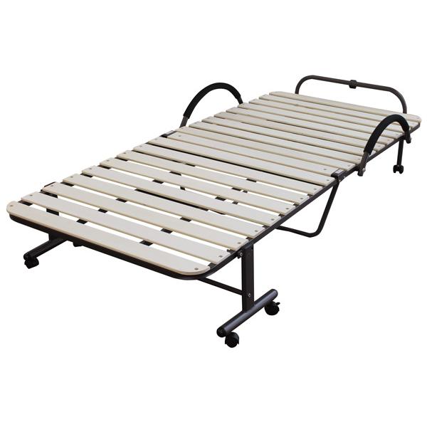 すのこ折りたたみベッド/収納式スノコベット　KSB-290