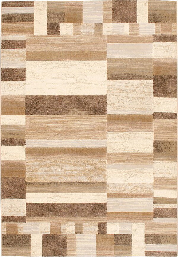 ラグ カーペット 160×230cm ベージュ色 長方形 ピアソン ウィルトン織りジュウタン ホットカーペットOK