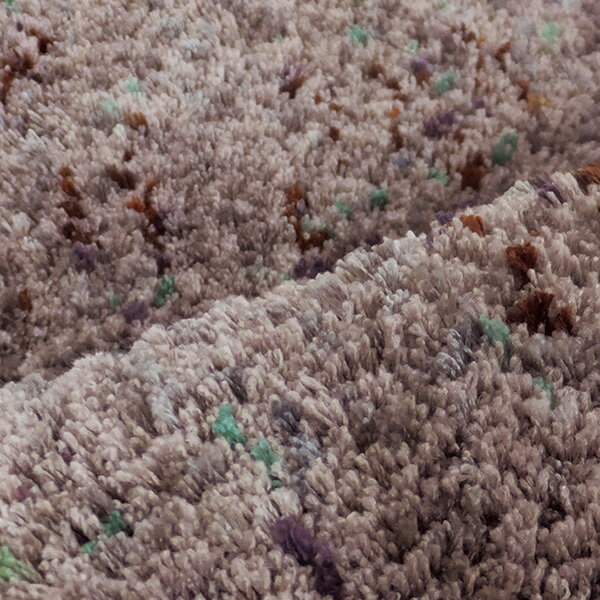 絨毯 ラグ カーペット 200×200cm 正方形 シャギー シェリ GY色 タフテッド ホットカーペットOK 水洗い可