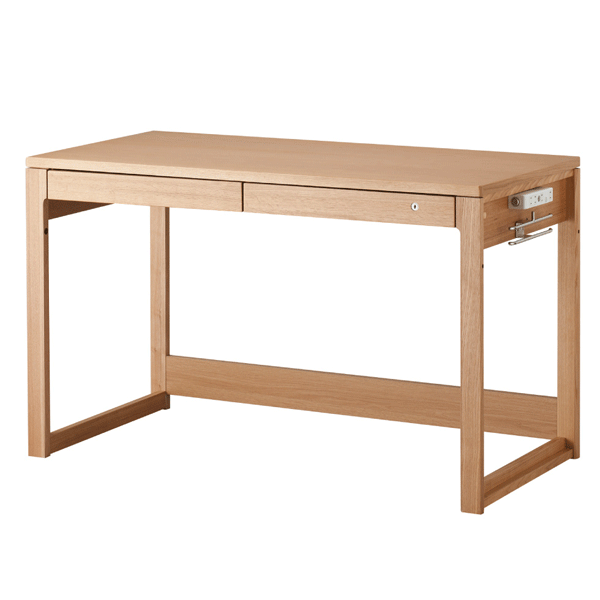 コイズミ学習机 デスク BEENO ビーノ MO色 120センチ幅 シンプルデスク 小泉 天然木 組み合わせ可能デスク