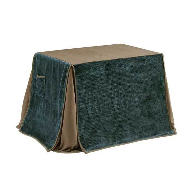 ダイニングこたつ布団 小型長方形90×60コタツ用 杉綾柄 ヘリンボーン90×60 ハイタイプ高脚用薄掛け布団