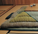 国産90センチ角こたつ用布団厚掛敷セット KF-181