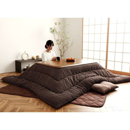 こたつ布団 正方形80〜90巾こたつ用(掛単品) 和風 正方形コタツ用厚掛けふとん SIORI-BR ブラウン色日本製 こたつ布団 正方形80〜90巾こたつ用(掛単品) 和風 正方形コタツ用厚掛けふとん SIORI-BR ブラウン色日本製